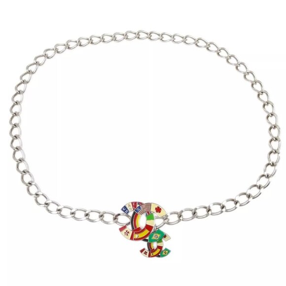 Chanel Silver Chain Belt Small Good - Picture 5 of 5